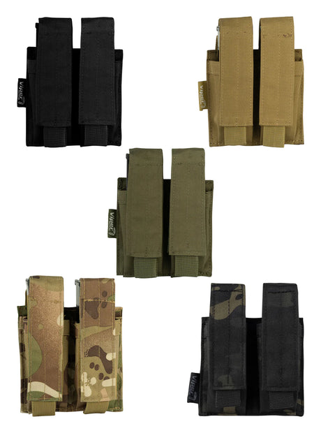Viper Tactical Double Pistol Mag Pouch (Various Colours)-Viper Tactical-Socom Tactical Airsoft