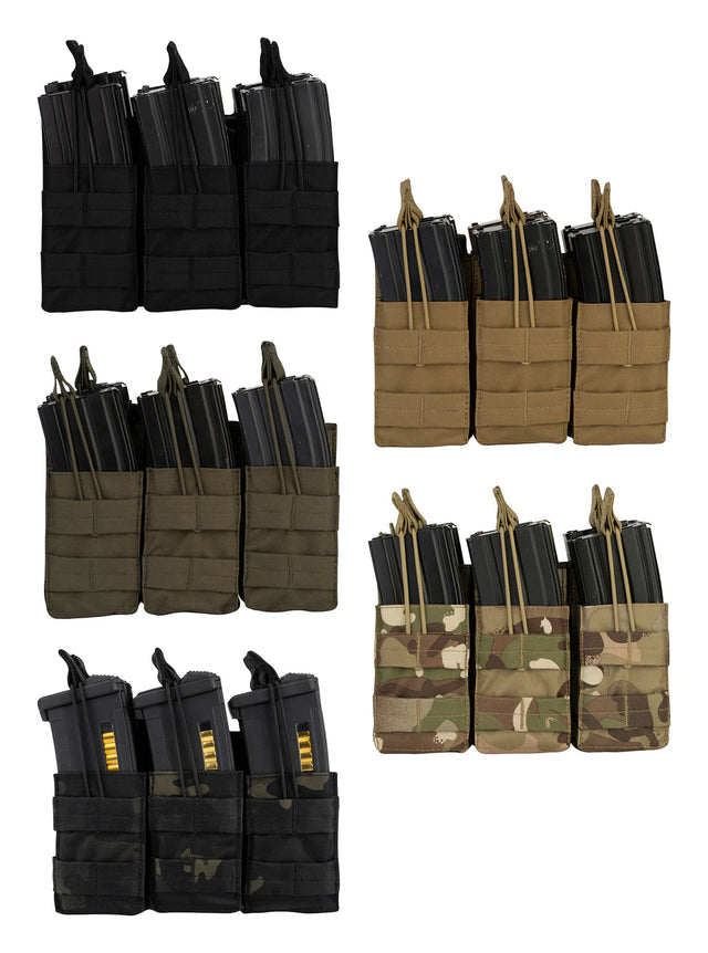 Viper Tactical Treble Duo Mag Pouch (Various Colours)-Viper Tactical-Socom Tactical Airsoft