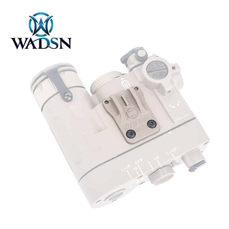 Wadsn DBAL-A2 Assist Sights (Leaf) v2.0 Black/DE-Wadsn-Socom Tactical Airsoft
