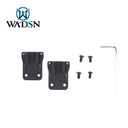 Wadsn DBAL-A2 Assist Sights (Leaf) v2.0 Black/DE-Wadsn-Socom Tactical Airsoft