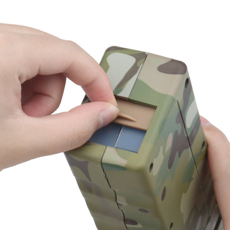 WBD 1000 Round Speed loader Silenced version (Various Colours )-WBD-Socom Tactical Airsoft