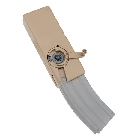 WBD 1000 Round Speed loader Silenced version (Various Colours )-WBD-Socom Tactical Airsoft