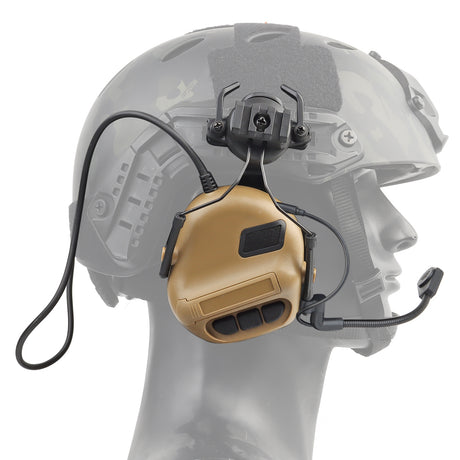 WBD 5th Generation Headset For Helmet (With sound pickup & noise reduction function) (Various Colours)-WBD-Socom Tactical Airsoft