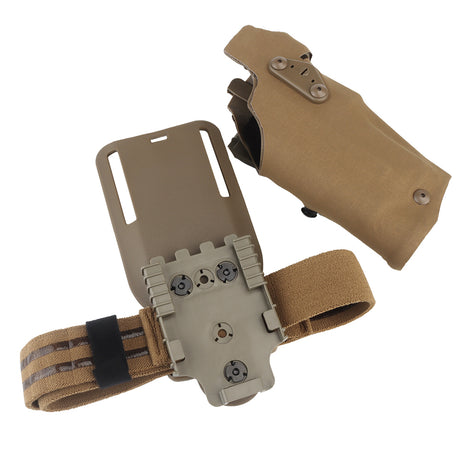 WBD 6354 DO Holster - 832（Use For G17 X300 Lamp）(Various Colours)-WBD-Socom Tactical Airsoft