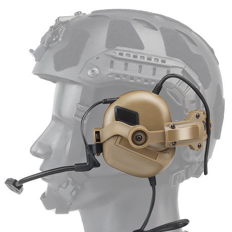 WBD Gen 5 Noise Reduction & Sound Pickup Headset (With Adapter) (Various Colours)-WBD-Socom Tactical Airsoft