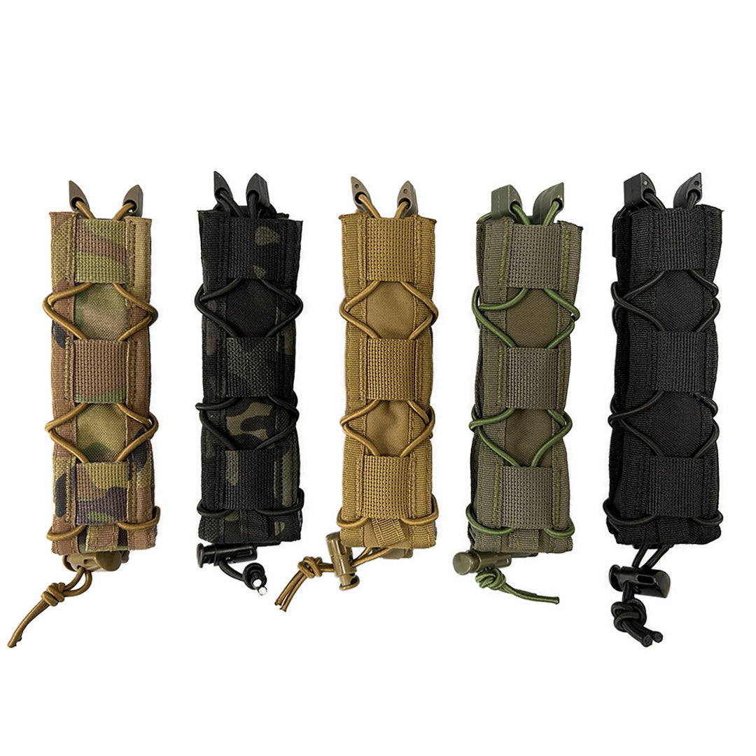 WBD Long Pistol / SMG Bungee Pouch (Various Colours)-WBD-Socom Tactical Airsoft