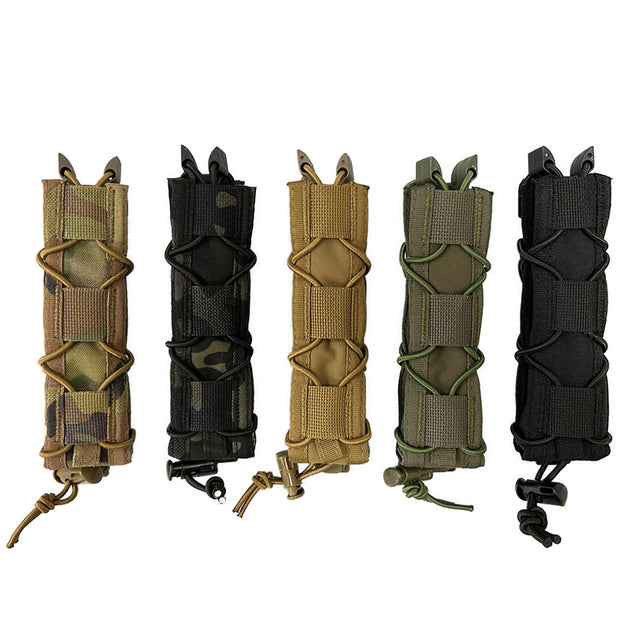 WBD Long Pistol / SMG Bungee Pouch (Various Colours)-WBD-Socom Tactical Airsoft