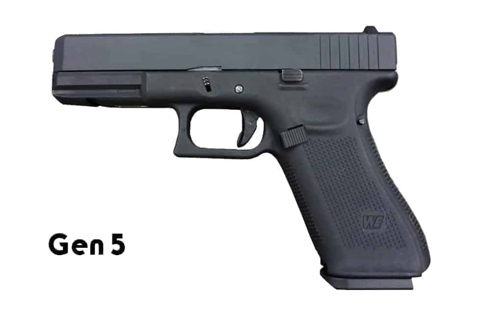 WE EU17 Generation 5 Gas Blowback (Black)-WE-Socom Tactical Airsoft