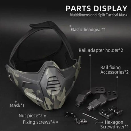 WoSport Multi-Fit Lower Face Mask
